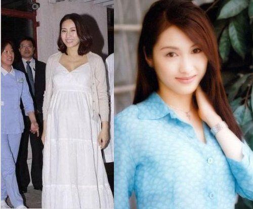 梁洛施赵薇 孕后爆肥的女星