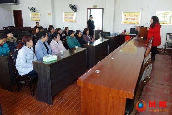 湖南省家庭服务业协会精准扶贫讲师团安化开讲 凤网e家家庭服务平台